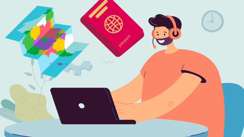 Países para trabajar como nómada digital con requisitos mínimos